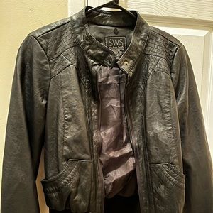 Leather jacket